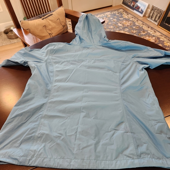 Blue Columbia Arcadia II Jacket Plus Size 1X Waterproof Raincoat - Picture 6 of 10